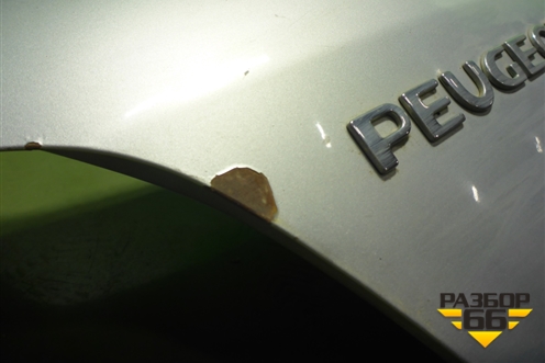 Дверь багажника без стекла (5ти дверный хетчбэк) для Peugeot 307 с 2001-2007г