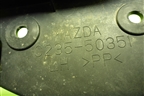Пыльник заднего бампера левый (С23550351) для Mazda Mazda 5 с 2005-2010г