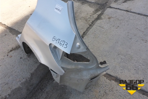 Крыло заднее левое (5ти дверный хетчбэк) для Peugeot 307 с 2001-2007г