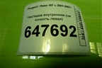 Накладка внутренняя (на консоль левая) (9656169377) для Peugeot 307 с 2001-2007г