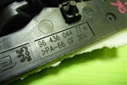 Ручка внутренняя двери задней правой (9643604477) для Peugeot 307 с 2001-2007г