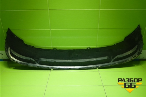 Юбка заднего бампера (под парктроник) (60U807521A) для Skoda Rapid с 2020г