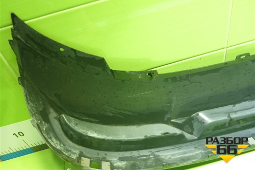 Юбка заднего бампера (под парктроник) (60U807521A) для Skoda Rapid с 2020г