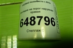 Накладка на порог наружная правая (Cross) (8450031014) для VAZ Vesta/Веста с 2015г