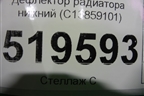 Дефлектор радиатора нижний (C13859101) для BMW X5 F15 с 2013г
