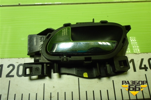 Ручка внутренняя двери задней левой (9800099780) для Peugeot 408 с 2012г