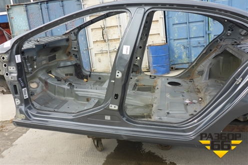 Порог со стойкой левый для Peugeot 408 с 2012г