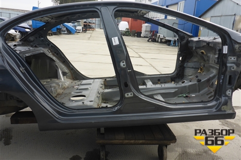 Порог со стойкой правый для Peugeot 408 с 2012г