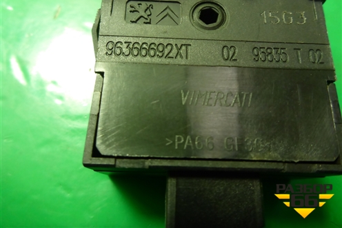 Переключатель корректора фар (96366692XT) для Peugeot 408 с 2012г
