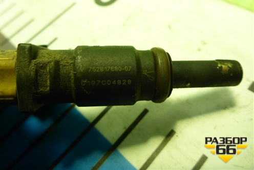 Форсунка инжекторная электрическая (1.6л PSA) (75281768007) для Peugeot 408 с 2012г