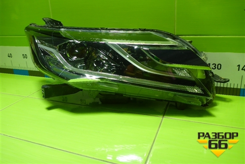 Фара правая (до 2019г Led с блоком) (8301D666) для Mitsubishi Pajero/Montero Sport с 2015г