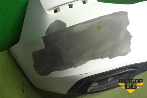 Бампер задний (под парктроник) (6N5807421) для Volkswagen Polo с 2020г