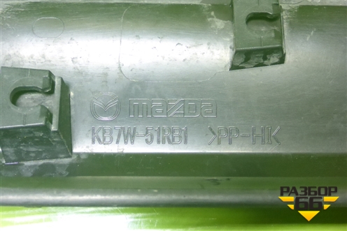 Накладка двери передней левой (KB7W51RB1) для Mazda CX 5 с 2017г