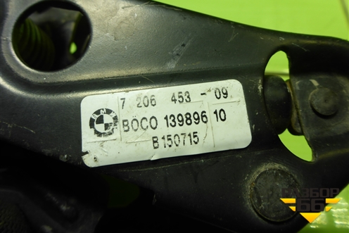 Замок капота (левый) (7206453) для BMW 5-серия F10/F11 с 2009-2016г