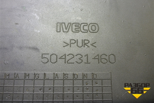 Накладка внутренняя (перегородка вещевого ящика) (504231460) для Iveco  Stralis с 2007г