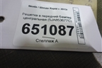 Решетка в передний бампер центральная (5JA853677C) для Skoda Rapid с 2013г