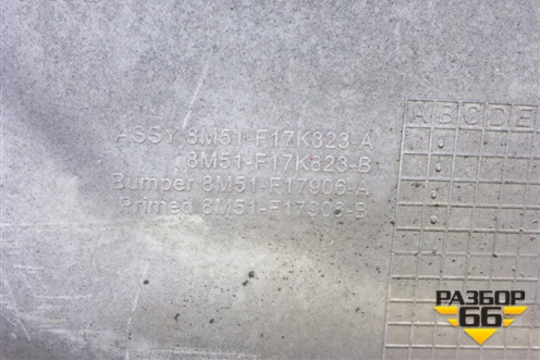 Бампер задний (8M51F17K823) для Ford Focus 2 с 2008-2011г