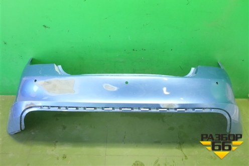 Бампер задний (под парктроник) (60U807421B) для Skoda Rapid с 2013г (Рапид)