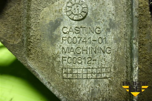 Кронштейн топливного фильтра  (D13) (F0074101) для Volvo TRUCK FH с 2008-2013г (ФШ)