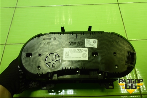 Щиток приборов АКПП (5E0920780F) для Skoda Octavia (A7) с 2013г