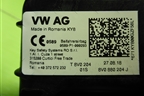Подушка безопасности пассажирская в торпедо (8V0880204J) для Skoda Octavia (A7) с 2013г