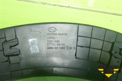 Накладка переднего крыла правого (87712BW000) для Hyundai Creta с 2021г