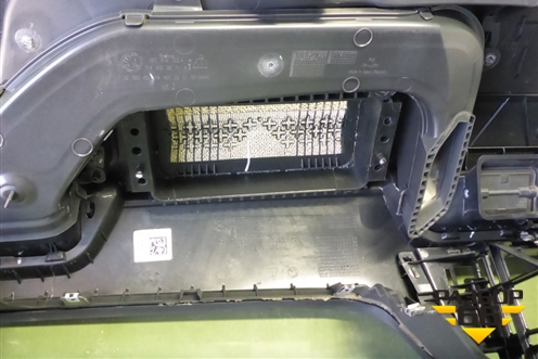 Торпедо под AIR BAG без AIR BAG (5EU857091A) для Skoda Octavia (A7) с 2013г