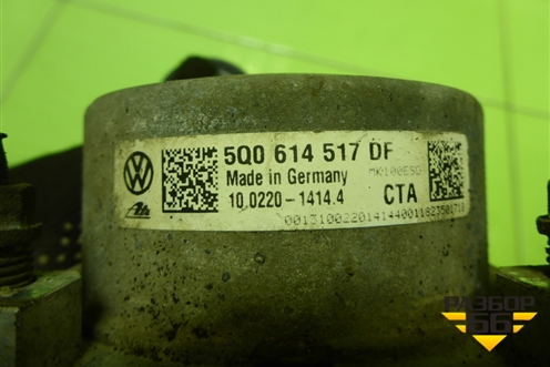 Блок ABS (5Q0614517DF) для Skoda Octavia (A7) с 2013г