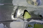 Защита антигравийная левая (5Q0825201AF) для Skoda Octavia (A7) с 2013г
