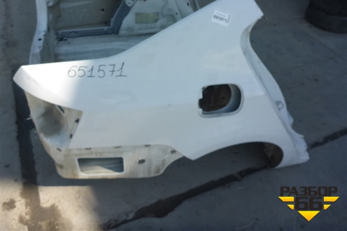 Крыло заднее правое (лифтбэк) для Skoda Octavia (A7) с 2013г