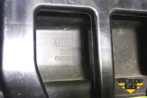 Дефлектор радиатора (6600002469) для Geely Tugella с 2019г