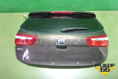 Дверь багажника со стеклом (737004Y200) для Kia Rio с 2011-2016г