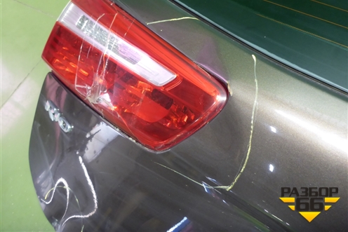 Дверь багажника со стеклом (737004Y200) для Kia Rio с 2011-2016г