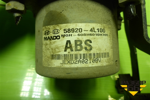 Блок ABS (589204L100) для Kia Rio с 2011-2016г
