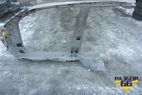 Порог со стойкой правый для Toyota Land Cruiser Prado(150) с 2009г