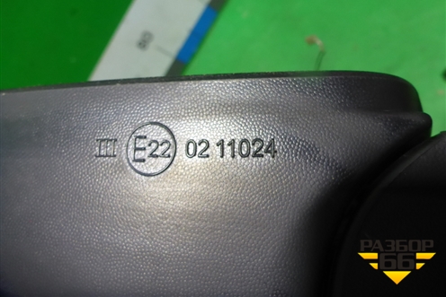 Зеркало левое электрическое (5 контактов) (21238201249) для VAZ Chevrolet Niva/Нива с 2002-2020г