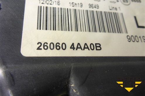 Фара левая (260604AA0B) для Nissan Almera G15 с 2012г