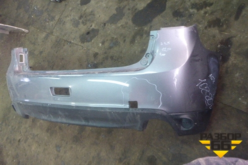 Бампер задний (после 2012г до 2017г) (6410B860ZZ) для Mitsubishi ASX с 2010г (АСХ)
