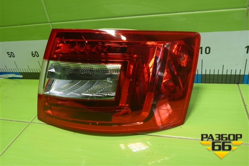 Фонарь задний правый (до 2017г лифтбэк) для Skoda Octavia (A7) с 2013г