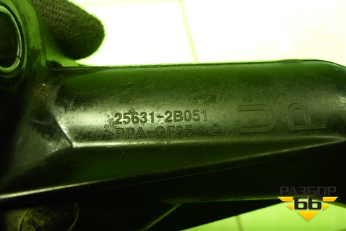Фланец системы охлаждения (1.6л G4FC) (256312B051) для Kia Rio с 2011-2016г