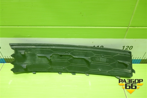 Решетка в передний бампер правая (60U807682A) для Skoda Rapid с 2020г