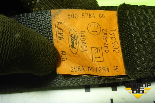 Ремень безопасности передний правый (2S6AA61294AE) для Ford Fusion с 2002г