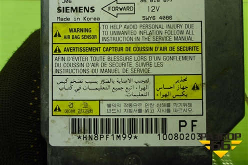 Блок управления AIR BAG (96818877) для Chevrolet Lacetti с 2003г