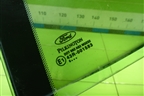 Стекло двери задней правой форточка для Ford Fusion с 2002г