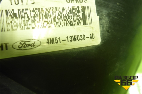 Фара левая (галоген) (4M5113W030AD) для Ford Focus 2 с 2005-2008г
