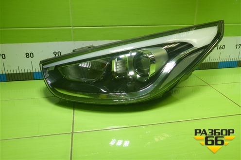 Фара левая (после 2013г галоген) (921012S500) для Hyundai ix 35 с 2010г