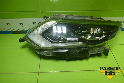 Фара левая (после 2018г Full Led) (260606FP8B) для Nissan X-Trail (Т32) с 2014г