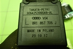 Ремень безопасности передний левый с пиропатроном (8R1857705J) для Audi Q5 c 2008-2017г