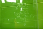 Стекло двери задней левой для Toyota Rav-4 с 2000-2005г