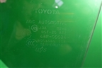 Стекло двери передней левой (6810242160) для Toyota Rav-4 с 2006-2013г